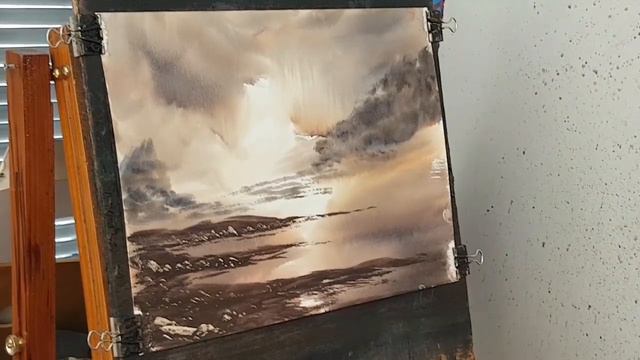 How to paint simple boats in evening light смотреть онлайн
