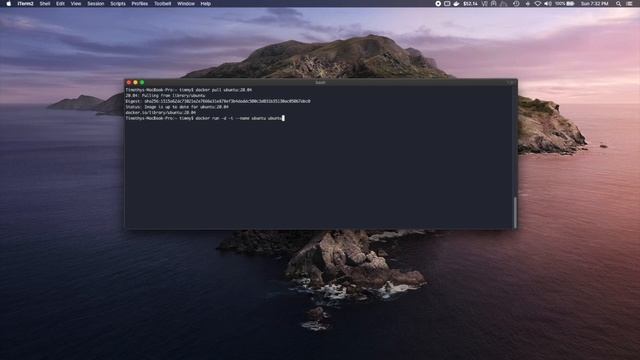 How to run Ubuntu 20.04 with docker under 1 Min смотреть онлайн