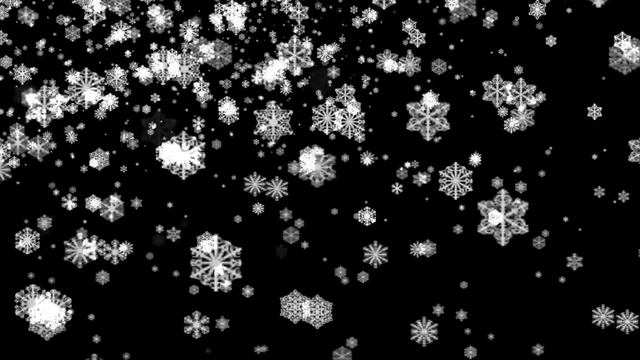 Фон для видеомонтажа Падает снег HD смотреть онлайн