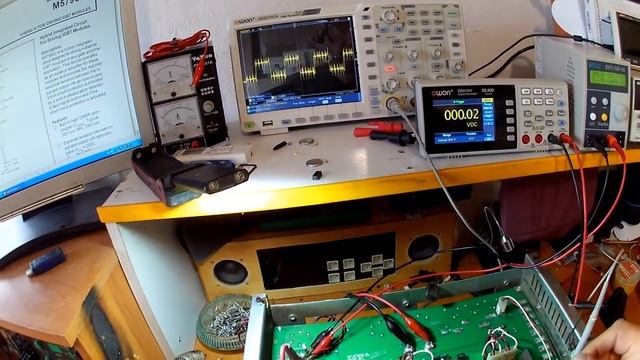 HAAS vector drive 40HP, test DC voltage, DESAT and REGEN смотреть онлайн