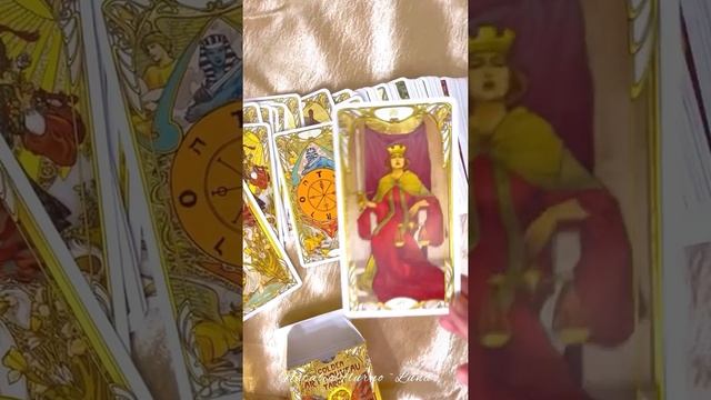 Золотая колода Таро в стиле Арт Нуво смотреть онлайн