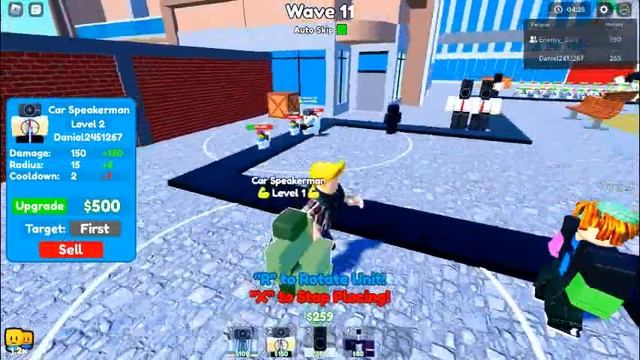 Баг у Tower Defense #roblox #видео #скибидитуалет #игравроблокс смотреть онлайн