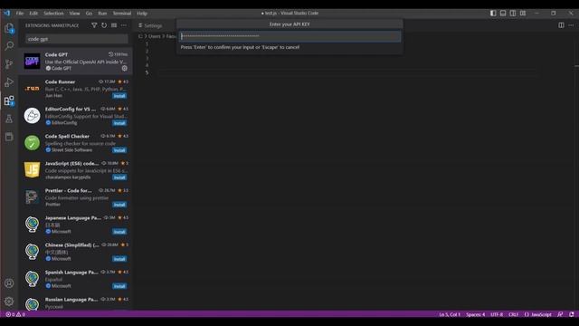 Install Code GPT & set API key on VS code -- for developers смотреть онлайн