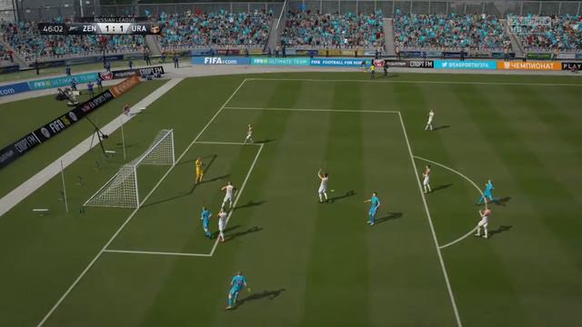 FIFA 16 1 тур РФПЛ. Драма-триллер с Уралом. смотреть онлайн
