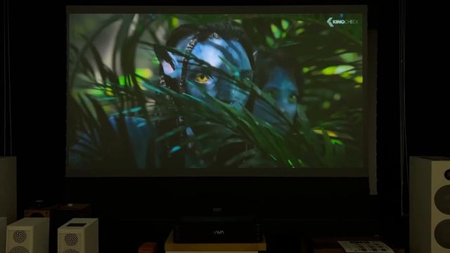Element5 Projector Testing VAVA Chroma UST Projector, Avatar II trailer, 100" ALR Screen, Light On смотреть онлайн