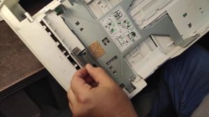 Kyocera замена роликов подачи бумаги