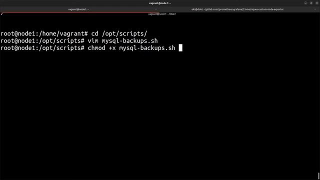 PROMETHEUS - 53. Node Exporter : métriques custom & bash (ex : backups) смотреть онлайн