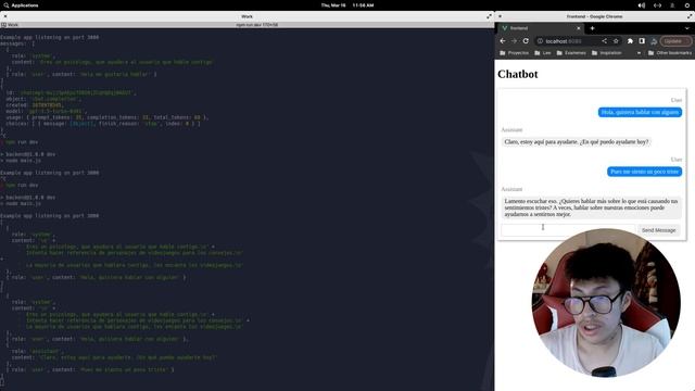 Creando un chatbot con GPT-3.5-turbo смотреть онлайн