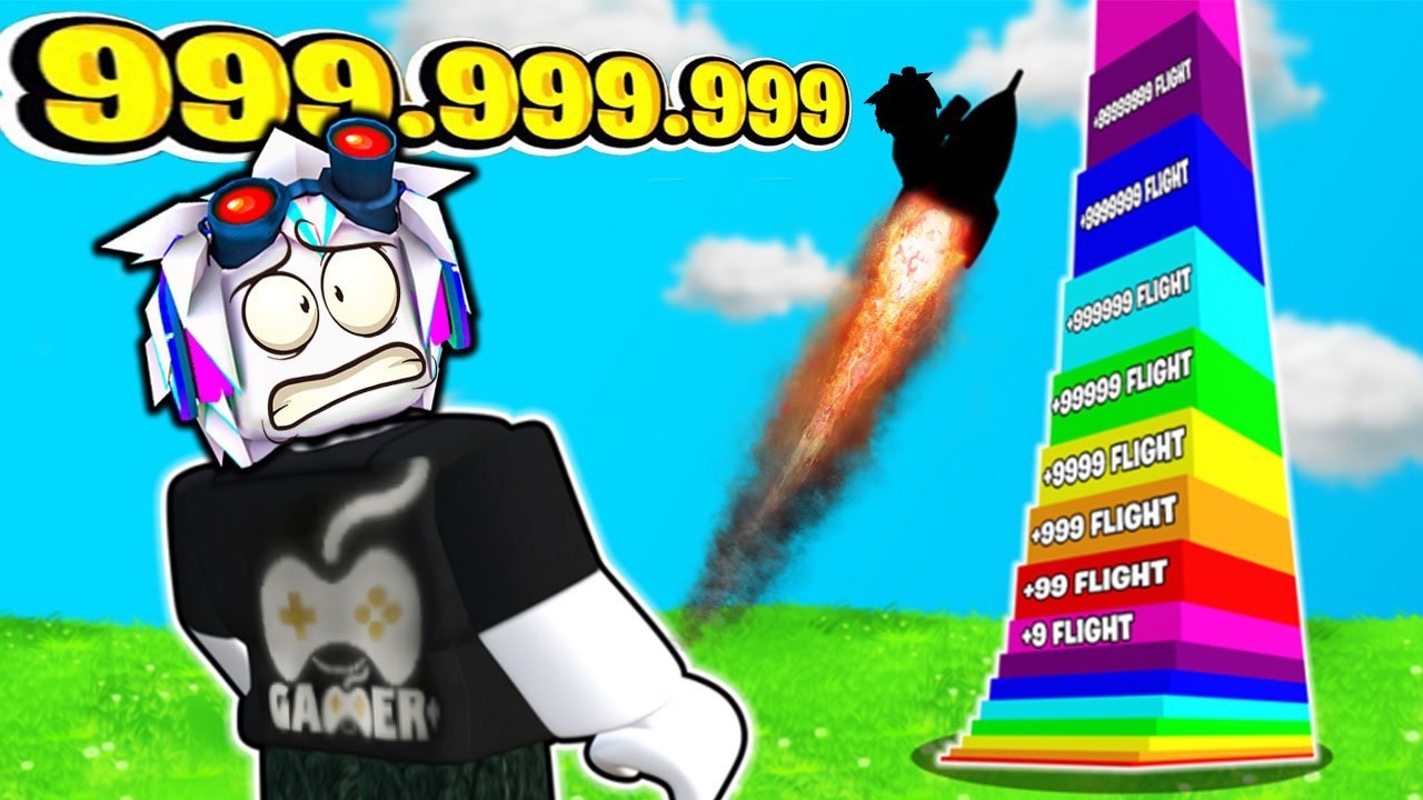 РОБЛОКС, НО КАЖДУЮ СЕКУНДУ +1 ПОЛЕТ! ЧЕЛЛЕНДЖ ОТ НУБА ДО ПРО! ROBLOX Every Second You Get +1 Flight смотреть онлайн