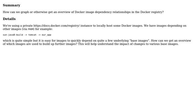 DevOps & SysAdmins: Showing dependency relationships in Docker Registry смотреть онлайн