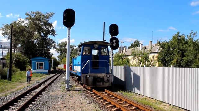 Маневры ТУ7А-3346 на станции Пушкино