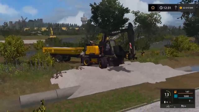 Construction De Routes - Gravillonnage | Farming Simulator 17