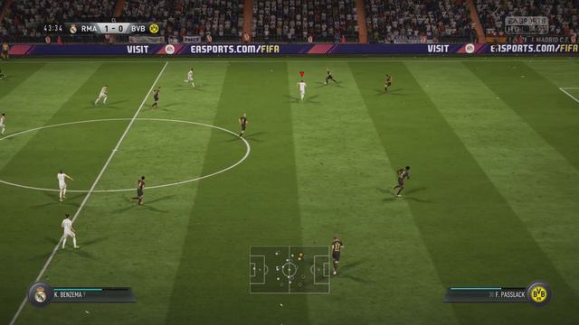 FIFA 18 - Real Madrid vs. Borussia Dortmund @ Estadio Santiago Bernabéu смотреть онлайн