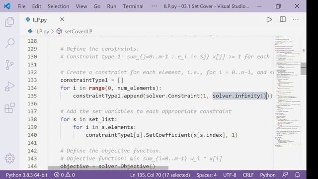 s4v07 Programação Linear Inteira e OR-Tools: Cobertura por Conjuntos pt.2 (IOCA) смотреть онлайн