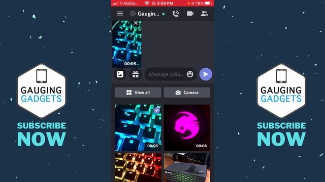 How to Send Videos on Discord Mobile - iPhone & Android смотреть онлайн