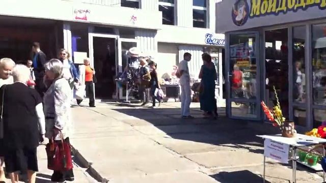 Музыканты на центральном рынке Советска смотреть онлайн