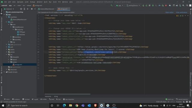 Ball Jump game with Admob ads | Android Studio project | reward ads | daily earning смотреть онлайн