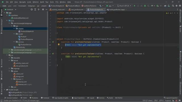 Penggunaan REST API Dasar di Kotlin Android Studio смотреть онлайн