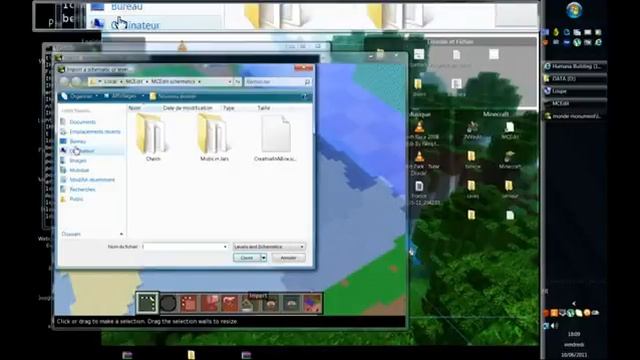Minecraft Importing models with MCEdit смотреть онлайн