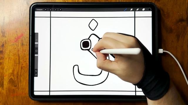 Drawing Arabic Alphabet Lore ( أ - ع ) / How to draw Alphabet Lore MEME смотреть онлайн