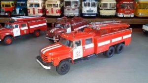 обзор моделей пожарные зил 130    133гя