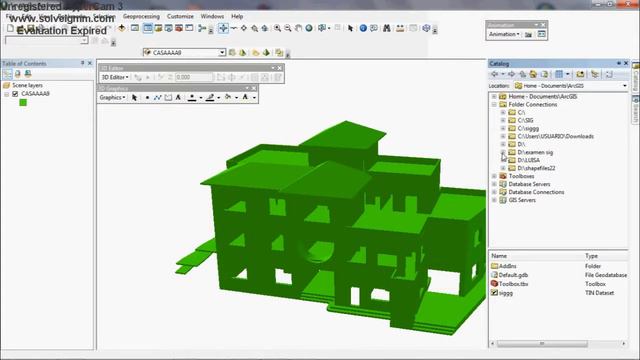 SIG II USO DE ARC-SCENE-SKETCHUP-GLOBALMAPER-GOOGLE EARTH смотреть онлайн