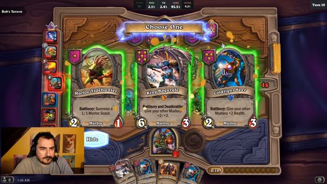 THE NEW PATH OF THE MURLOC - Hearthstone Battlegrounds смотреть онлайн