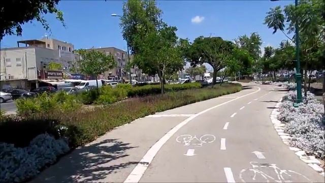 Начало улицы Иерушалаим !  Кирьят Ям .часть 6 я. Kiryat-Yam. Israel.