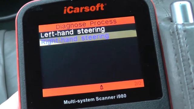 Mercedes CLS Class i980 iCarsoft Multi System Diagnostic Scanner смотреть онлайн