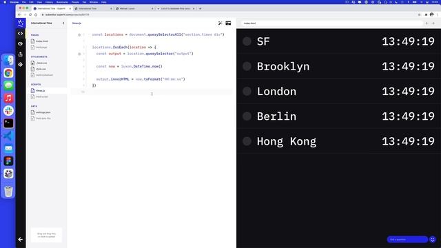 How to add international times with timezones to your website смотреть онлайн