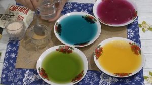 Желе Битое стекло со сметаной | Десерт Самоцветы | Нежный желейный торт