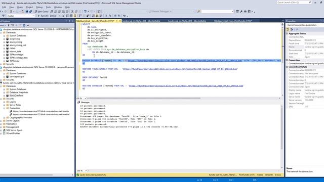 TDE Backup and Restore With BYOK on Managed Instance смотреть онлайн