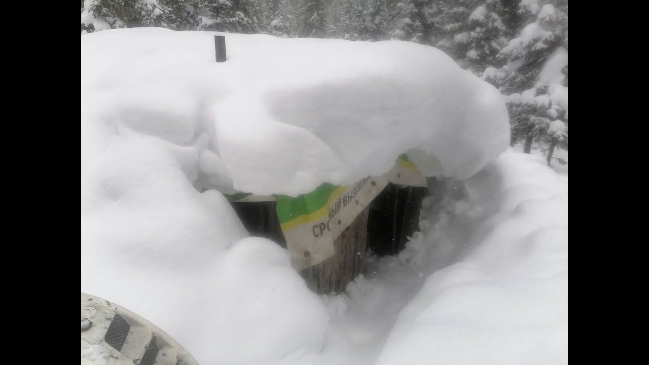 Путешествие на рыбалку на снегоходах Буран часть 1 смотреть онлайн