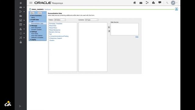 How to Create A Form in Oracle Responsys: C&A MarTech Tips смотреть онлайн