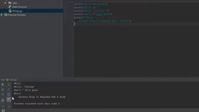 Learning Python Strings | #LearnPy Series смотреть онлайн
