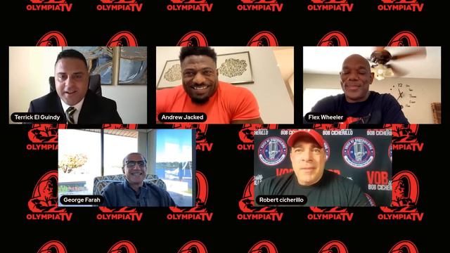 Andrew Jacked, George Farah, Flex Wheeler, Bob Chick And Terrick El Guindy