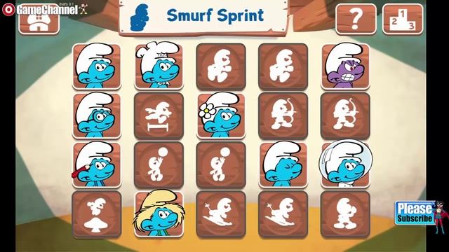 The Smurf Games Budge Action Android İos Free Game GAMEPLAY VİDEO смотреть онлайн
