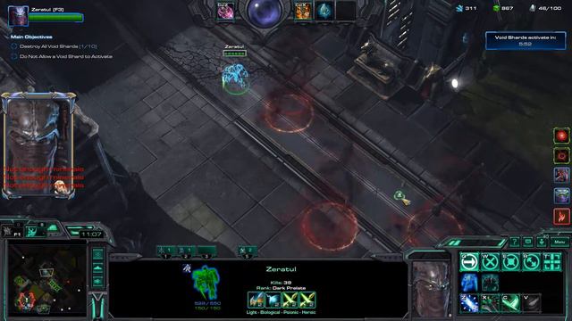 Starcraft II Coop |Weekly Mutation |#239 Bad Weather (Zeratul + Dehaka) смотреть онлайн