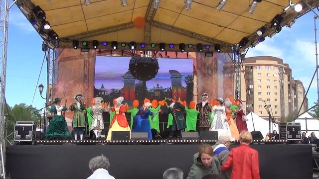 Ломоносов 18 05 2018г день города Открытие праздника смотреть онлайн
