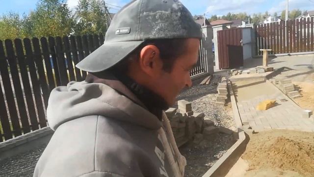 Провалилась тротуарная плитка , как переложить смотреть онлайн