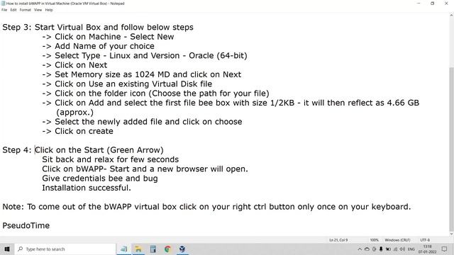 How to install bWAPP - bee-box in Virtual Box. смотреть онлайн