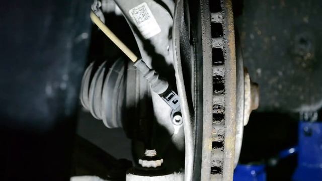 ABS Wheel Speed Sensor Replacement On My Audi A4 B8 смотреть онлайн