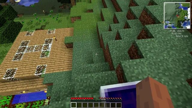 Minecraft [Industrial Craft 2+BuildCraft 3+Forestry] Часть 3.1 Улей смотреть онлайн