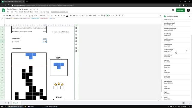 How I made Tetris in Google Sheets смотреть онлайн