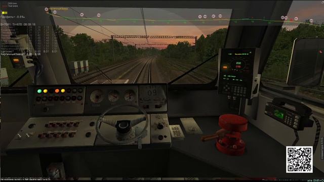 Машинист Поезда играет в ZDSim смотреть онлайн