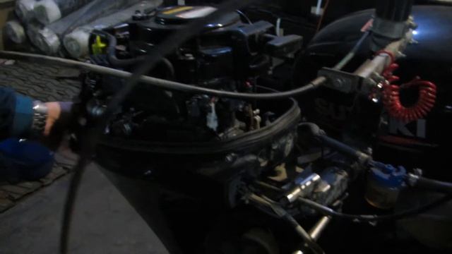 Как сделать дистанцию на румпельный мотор. Мотор SUZUKI DF 20 AS