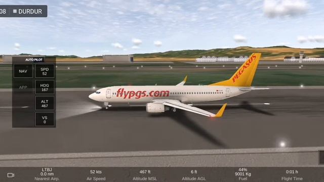 RFS- REAL FLİGHT SİMULATOR Boeing 737-800 Adnan Menderes iniş смотреть онлайн