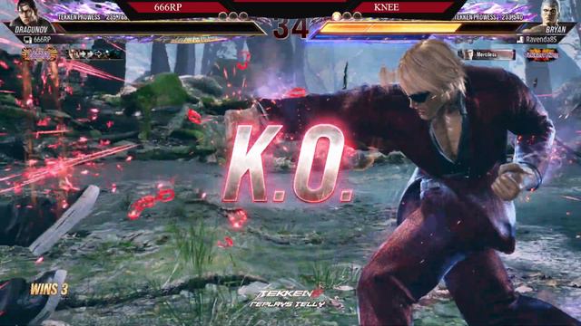 Tekken 8 ▰ KNEE (Bryan) vs 666RP (Dragunov) ▰ Ranked Matches смотреть онлайн