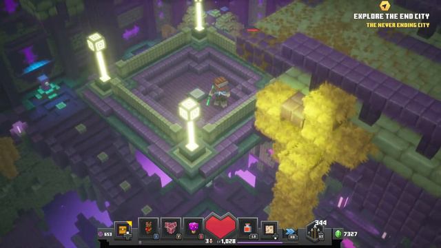 Let's Play: Minecraft Dungeons ||Echoing Void DLC; Stronghold and End Wilds PLUS 2 Achievements смотреть онлайн