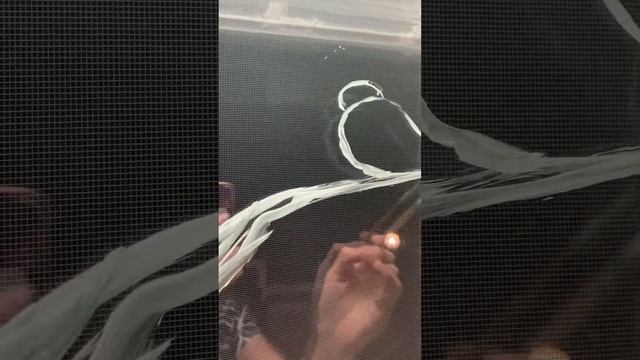 Рисунки на окнах на Новый год смотреть онлайн